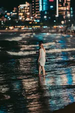 부산 밤바다