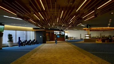 하네다공항 1터미널(국내선) 새로 오픈한 탑승동